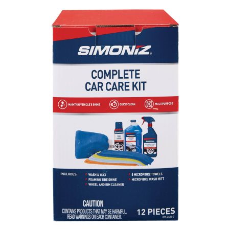 SIMONIZ Car Complete Care Kit, 12-pc