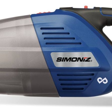 SIMONIZ 20V Max Cordless Car Hand Vacuum, w/PWR POD 2.0 Ah battery