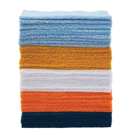 SIMONIZ Microfibre Multi-Purpose Edgeless Towels, 12 x 12-in, Multi-colour, 50-pk