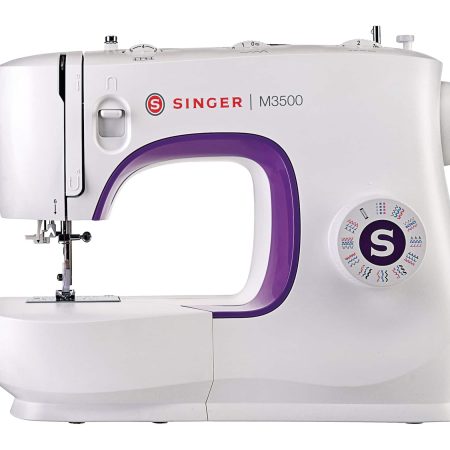 Singer M3500 Sewing Machine with 32 Stitches and Auto Buttonhole, Accessories & Dust Cover Included