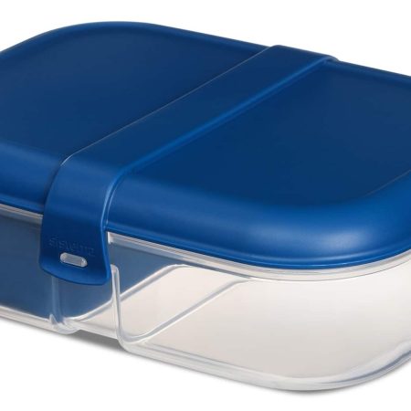 Sistema Ribbon Rectangular Plastic Lunch To Go™ Food Storage Lunch Box, 1.1-L