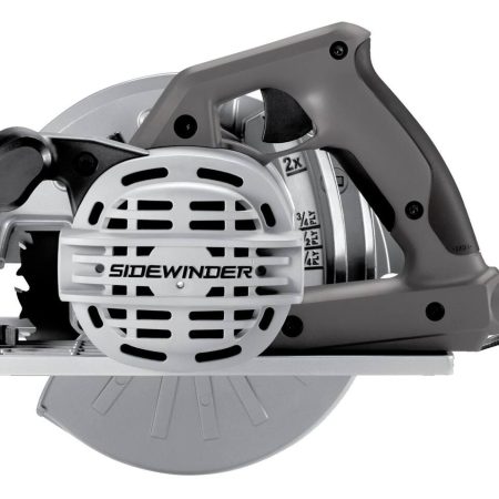 SKILSAW SPT67WE-01 Sidewinder 15A Circular Saw with Carbide-Tipped Blade & Dust Blower, 7-1/4-in