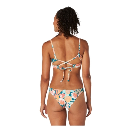 Speedo Women's Print Cross Back Bikini Top