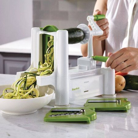 Starfrit Spiralizer Spiral Slicer with 3 Stainless Steel Blades