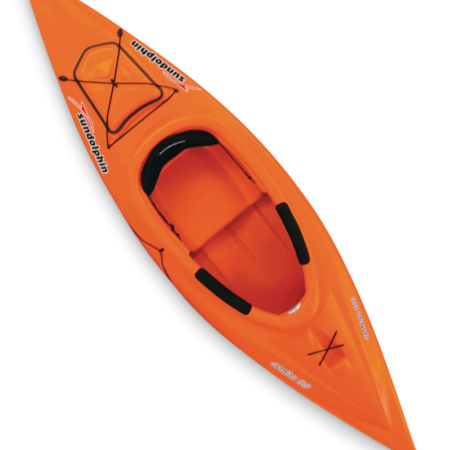 Sun Dolphin Aruba Kayak, 10-ft, Fishing/General Use, 1-Person, Tangerine