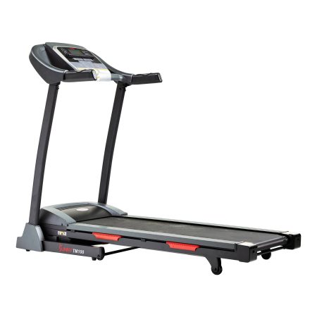 Sunny Health & Fitness TM100 Auto-Incline Folding Treadmill, Bluetooth Compatible