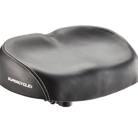 Supercycle No-Pressure Foam Ergonomic Bike Seat/Saddle, Black