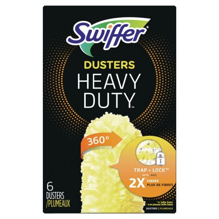 Swiffer Dusters Heavy Duty Multi-Surface Refills, Unscented, 6 Count