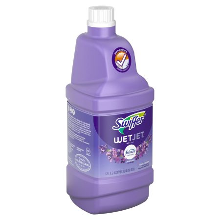 Swiffer WetJet Liquid Floor Cleaner, Lavender Vanilla & Comfort, 42.2 oz