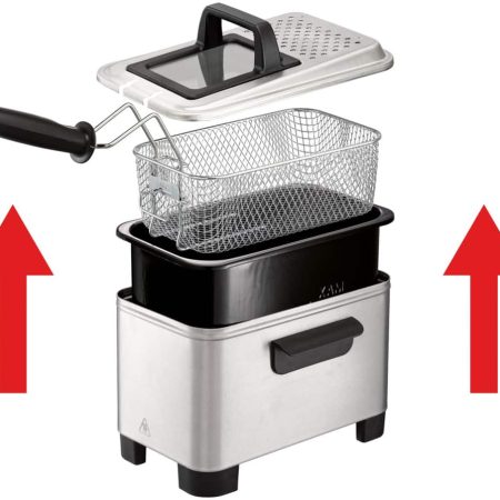 T-fal Easy Pro Deep Fryer, Stainless Steel, 3L