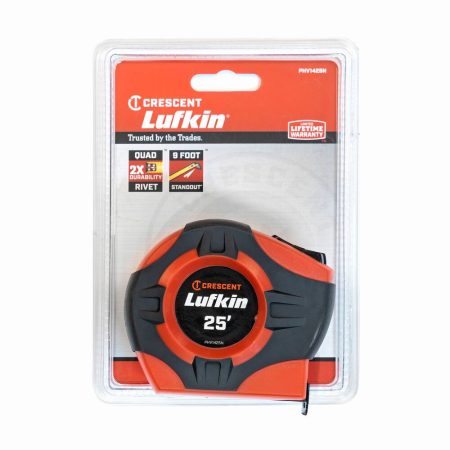 Lufkin PHV1425N Crescent Tape Measure, 1-in x 25-ft