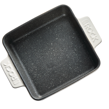 Heritage The Rock Non-Stick Ceramic Bakeware Set, White, Assorted Sizes, 2-pc