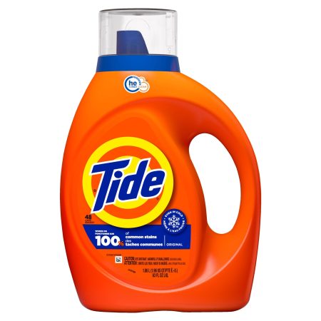 Tide Liquid Laundry Detergent, Original, 48 loads, 2.04 L