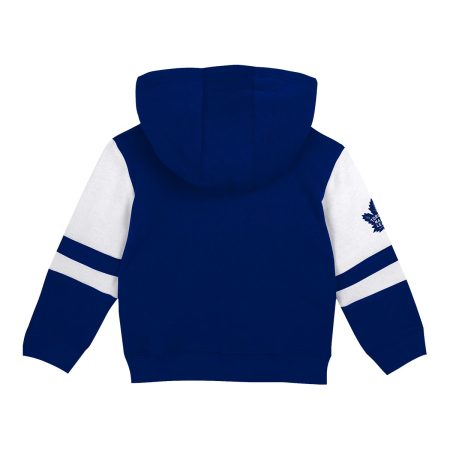 Toddler Toronto Maple Leafs Outerstuff Faceoff Full Zip Hoodie