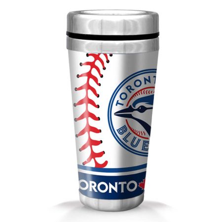 Toronto Blue JaysStainless Steel Travel Mug For MLB Baseball Fans/Collectors, 16-oz