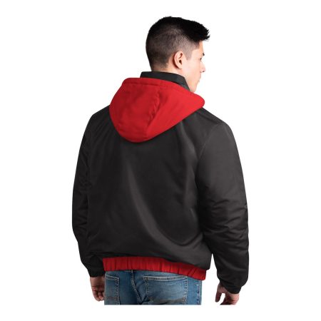 Toronto Raptors Starter Triple Double Hooded Jacket