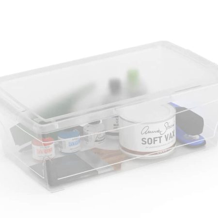 type A Clarity Transparent Storage Box with Lid, 6-L