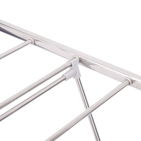 type A Heavy Duty Gullwing Folding Drying Rack, 62.5 x 23.3 x 44-in