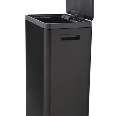 type A Wide Stainless Steel Step Trash/Garbage Bin, 30-L