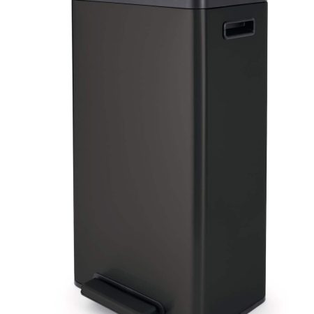 type A Wide Stainless Steel Step Trash/Garbage Bin, 30-L