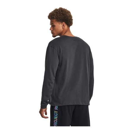 Under Armour Men's Project Rock Cuffed Long Sleeve Shirt