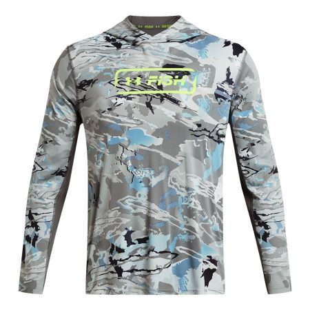 Under Armour Men's Iso-Chill Shorebreak Camo UPF Hoodie