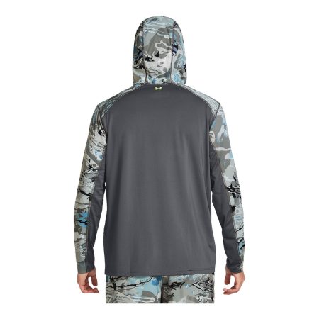 Under Armour Men's Iso-Chill Shorebreak Camo UPF Hoodie