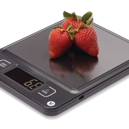 Vida by PADERNO USB Rechargeable Kitchen Scale, 11-lb