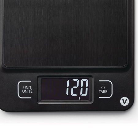 Vida by PADERNO USB Rechargeable Kitchen Scale, 11-lb