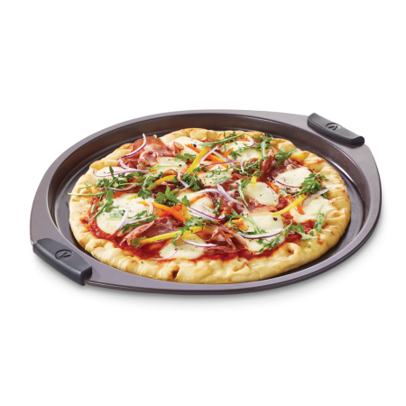 Vida by PADERNO Non-Stick Round Pizza Crisper Pan, 13.25-in