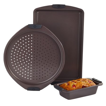 Vida by PADERNO Non-Stick Round Pizza Crisper Pan, 13.25-in