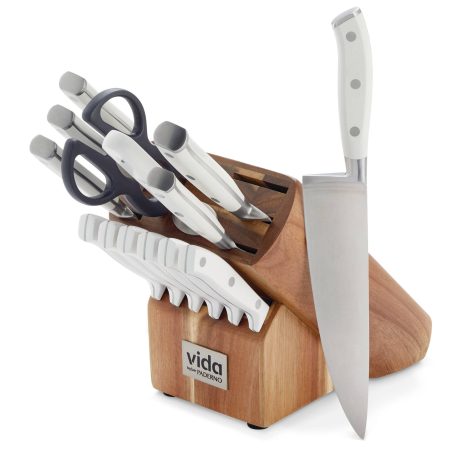 Vida by PADERNO White Handle Set, 15-pc