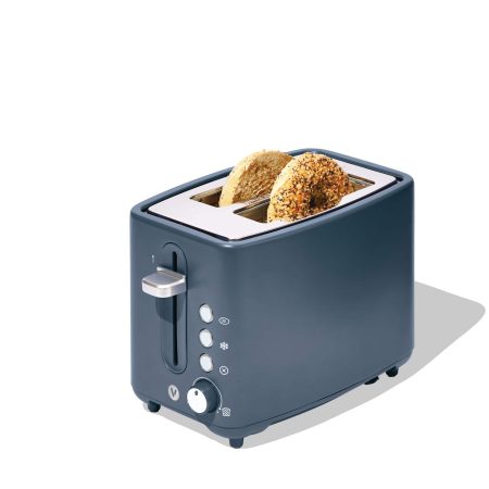 Vida by PADERNO Colour Series 2-Slice Toaster with 3 Settings, Bluefin