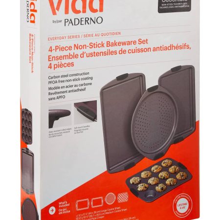 Vida by PADERNO Non-Stick Bakeware Set, 4-pc