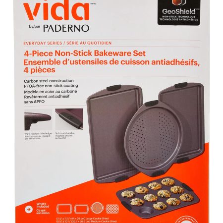 Vida by PADERNO Non-Stick Bakeware Set, 4-pc