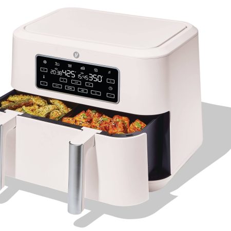 Vida by PADERNO Colour Series 9-qt Trizone Air Fryer, Shortbread