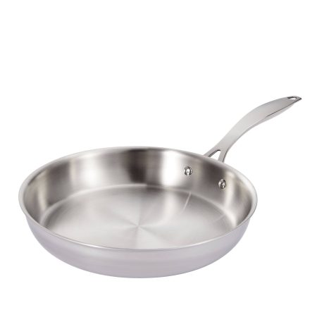 Vida by PADERNO Elite Series 3-Layer Frying Pan, Oven Safe, Stainless Steel