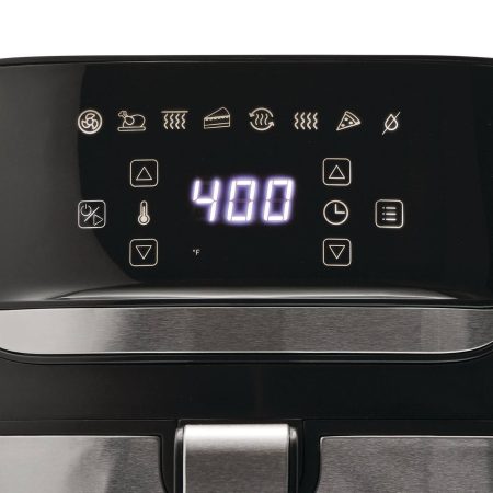 Vida by PADERNO Stainless Steel Non-Stick Air Fryer, 3.8-L