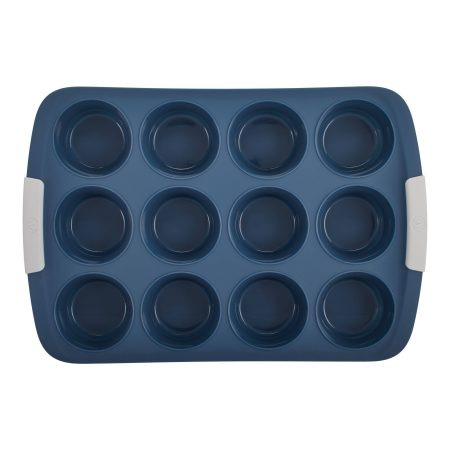 Vida by PADERNO Silicone Non-Stick Muffin Pan, 12-Cup