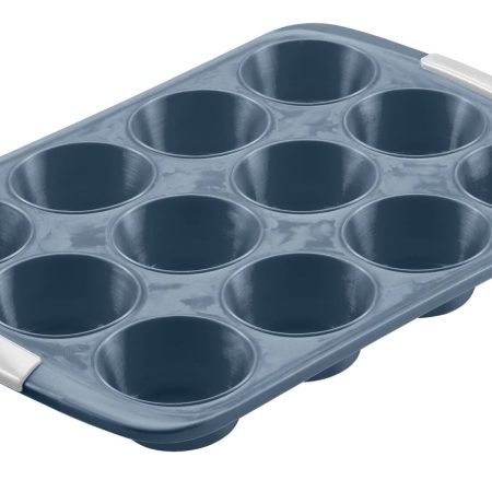 Vida by PADERNO Silicone Non-Stick Muffin Pan, 12-Cup