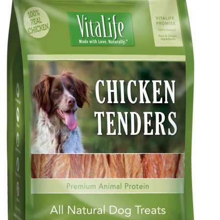 VitaLife Chicken Tenders Dog Treats, 400-g