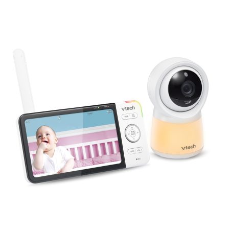 VTech RM5754HD Remote Access Fixed Digital Video Baby Monitor, 5-in