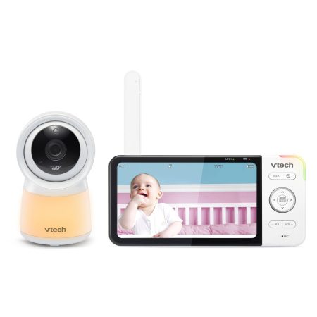 VTech RM5754HD Remote Access Fixed Digital Video Baby Monitor, 5-in