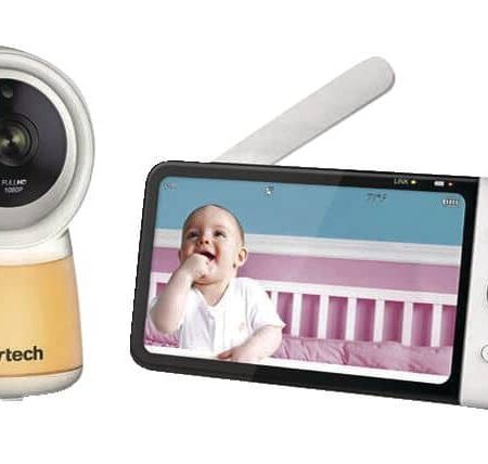 VTech RM5754HD Remote Access Fixed Digital Video Baby Monitor, 5-in