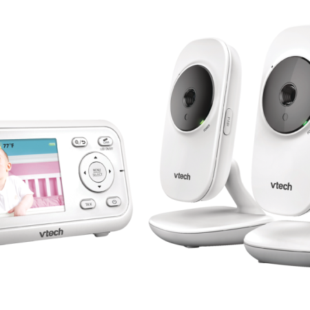 VTech VM3252-2 Digital Video Baby Monitor with 2 Cameras