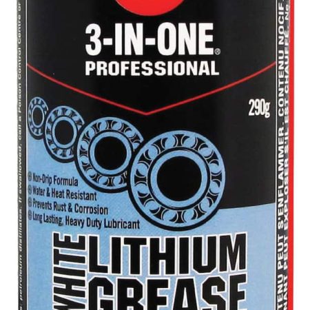 3-in-One Professional White Lithium Grease, 290-g