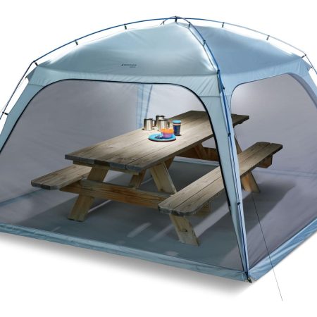 Woods BEACON Instant Screenhouse/Canopy Tent/Gazebo Camping Shelter, 12-ft x 12-ft, Tool Only, PWR POD Compatible