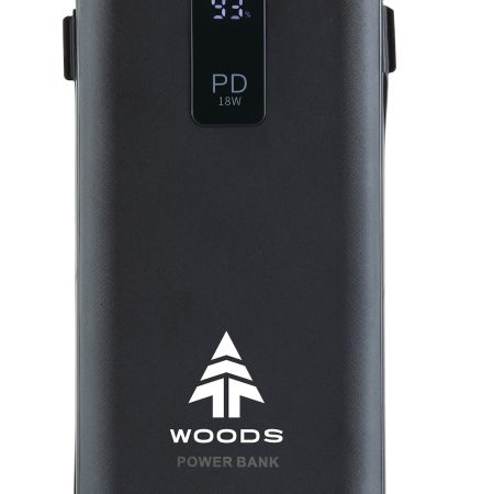 Woods CALOR Full-Length Heated Camping Seat Pad w/ USB Power Bank, 5-h Runtime