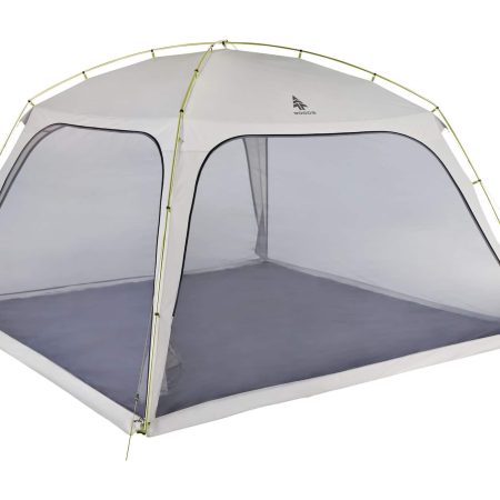 Woods Lookout Instant Screen House/Canopy Tent/Gazebo Camping Shelter, 12-ft x 12-ft