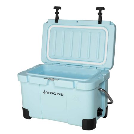 Woods ARCTIC Roto-Moulded Cooler with Handle, 20-L, Light Blue